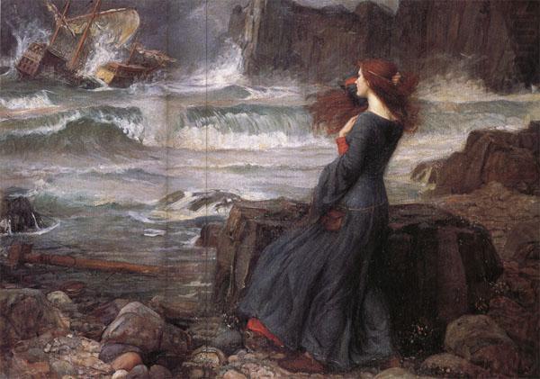 Miranda-The Tempest, John William Waterhouse